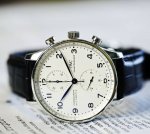 IWC IW371446 IWC Portuguese Series Chronograph 1. Design style: Classic atmosph