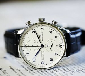 IWC IW371446 IWC Portuguese Series Chronograph 1. Design style: Classic atmosph