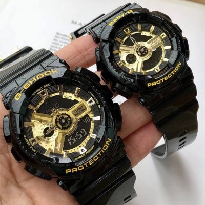 Guaranteed support and verification of this beautiful Casio couple's watch! Men'