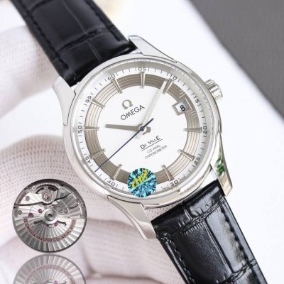watch, featuring a white case and rose-colored steel band, is now available in O