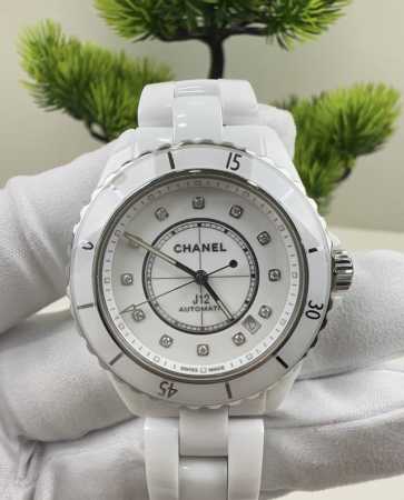 Full set of accessories Chanel J12 Caliber 12.1 watch, 38mm H5705 automatic wind - Click Image to Close