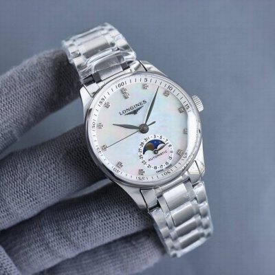The new Longines Masterpiece L2.909.4 for couples, designed for men and women, e