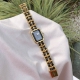 square enamel splicing love sweater chain Paired with the classic double C doubl