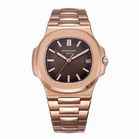 This is the top-of-the-line Patek Philippe Nautilus, a replica of the iconic Pa - Click Image to Close