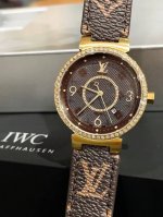 Light Diamond Circle Lv's Masterpiece, The Lv Tambour Slim Series Is Now Availab