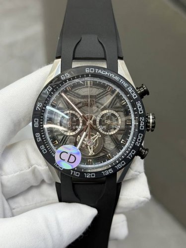 Exclusive Real Shot Images Tag Heuer Multi-function Chronograph Movement, Men's