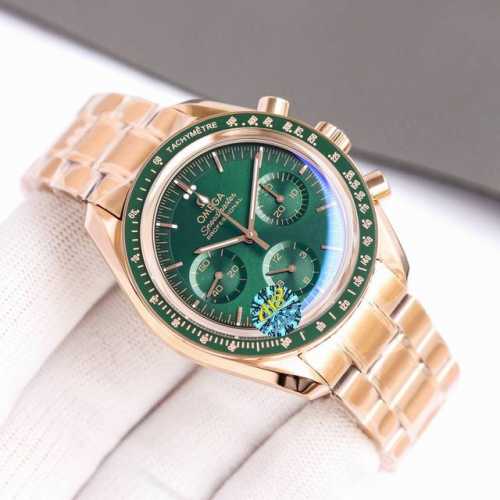 tape, steel strap The new Omega Speedmaster series welcomes the most beautiful