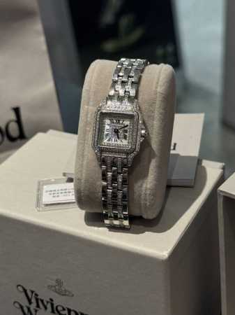 Diamond bezel, white and gold caseCartier Japan Antique Jewelry ExhibitionCusto - Click Image to Close