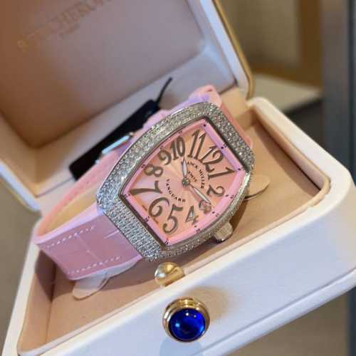 Franker Muller_Franck Muller V32 Barrel Series, Luxurious Diamond-Encrusted Clas