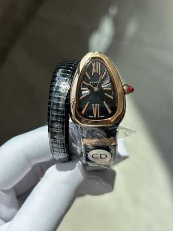 Exclusive Real Shot Bulgari Serpenti Series Ladies Watch Swiss Quartz Movement M - Click Image to Close