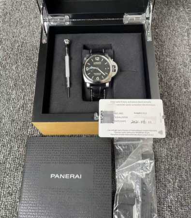 I was truly amazed when I first handled this Panerai PAM01312! The classic Lumin - Click Image to Close