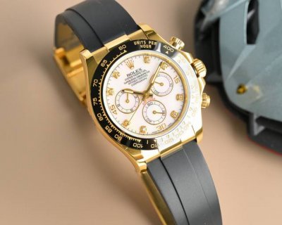 18K gold-plated Rolex Daytona series GTC China national inspection certificate,