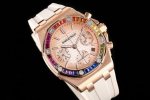 A Different Rainbow Bezel: Popular Audemars Piguet 37mm Royal Oak Offshore Chron