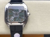 Thb Cartier Santos Hollow Leather Belt Series Parameters Are Synchronized With T