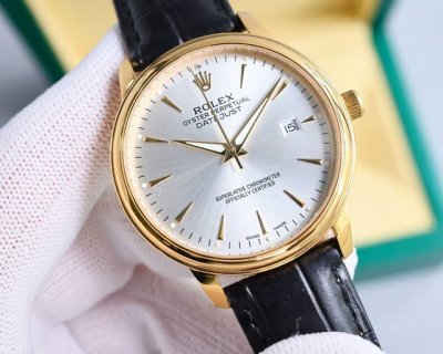 White-Gold Rose The Latest Hot-Selling Rolex Men's Watch At The End Of The Year
