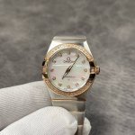 Omega Constellation Double Eagle Series, Female Model Swiss Quartz Movement! 27M