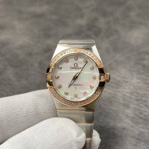 Omega Constellation Double Eagle Series, Female Model Swiss Quartz Movement! 27M