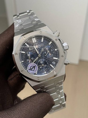 Aps Royal Oak 26240St blue dial, 4401 flyback integrated machine, thickness matc