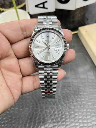 Vs Rolex Datejust Series 41Mm Silver Datejust Dandong Automatic Mechanical - Click Image to Close