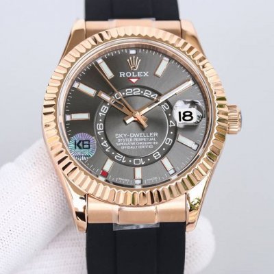 New Rolex Sky-Dweller! Case Size 42Mm, Stable, Reliable, Graceful! Bezel Uses Ro