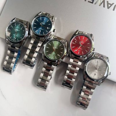 Omega Seamaster Series! Quartz hollow mechanical case back! Men's favorite watch