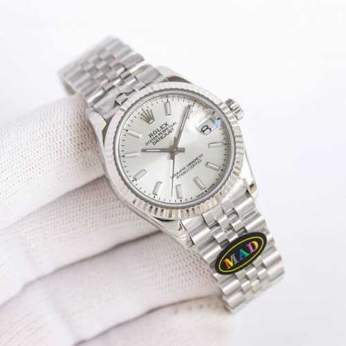 Upgraded Rolex Datejust 31Mm with Diamond-Studded Madv2 Version! This upgrade of