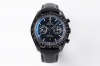 Speedmaster Series Dark Side of the Moon Chronograph Men's Watch features a stab