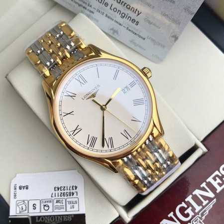 Men's 39mm, Women's 24mm, same price for both sizes! White dial with gold Roman - Click Image to Close