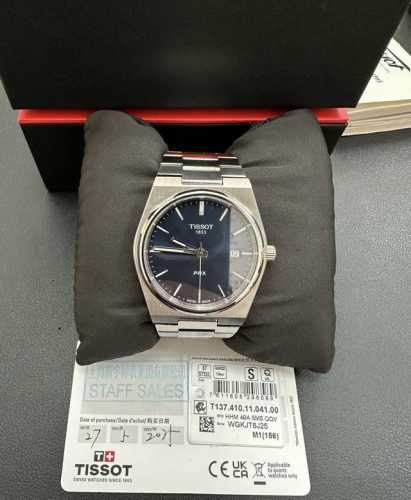 Tissot Prx Super Player Series HD real shot quartz movement date display 40mm g