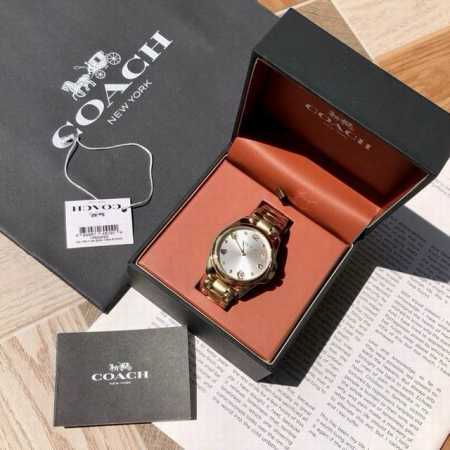 Coach Greyson quartz ladies' watch, blending exquisite design with high practica - Click Image to Close