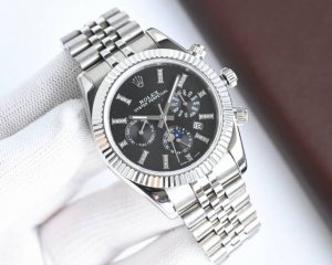 White-Gold Classic Date Series - Multi-Function Watch The Highest Version In The