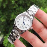 Brand Platinum Angel-Plangle Elegant Ladies Watch Simple Three-Hand With 3-Digit