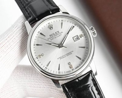 White-Gold 1040 The latest 2025 hot-selling Rolex men's watch adopts a unique di