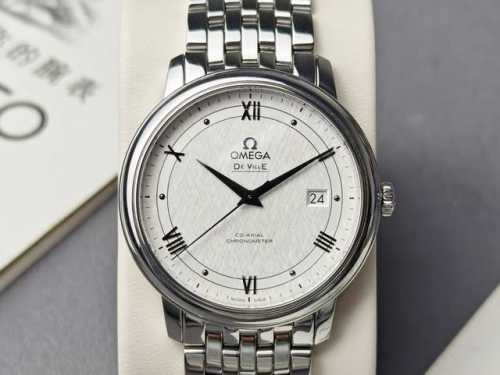 Men's watch 22 years complete set of Omega De Ville series 424.10.40.20.02 5 au