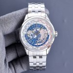 Platinum Jaeger-Lecoultre Geophysical Observatory watch. Case: Crafted from 316