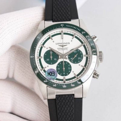 Tw Longines - Longines Conquest Chronograph Series Longines Panda Eye Movement U