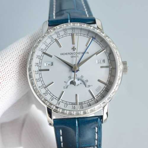 Weeks and months cycle by, minutes and seconds tick by. Vacheron Constantin Trad