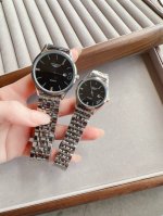 Gold case + 20 steel strap 20 Longines couple's watch Original imported quartz m