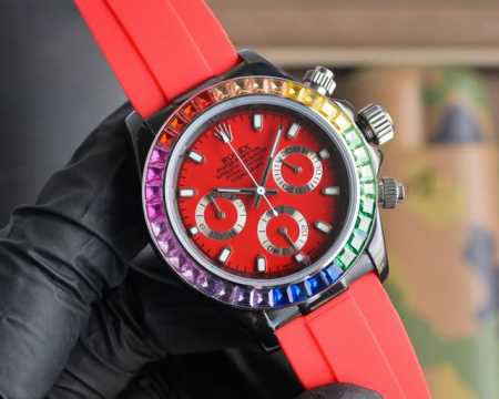 New Rolex Daytona series 316L stainless steel case size 43mm, mineral-coated gl - Click Image to Close