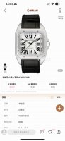 Platinum A-Grade Cartier Santos Men's 100Th Anniversary Edition Is Launched. Siz