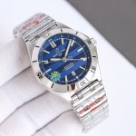 Breitling, Chronomat Automatic GMT 40 A32398101M1A1! The 1 dual time zone watch