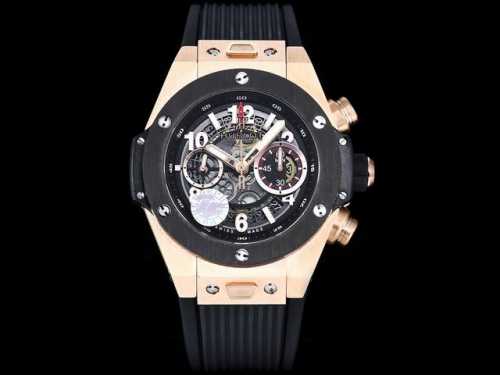 Rose Black + 50 Zf Hublot Big Bang Chronograph, Known As Hub Or Big Bang, Featur