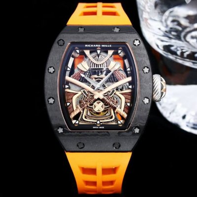 Richard Mille Rm047 New Carbon Fiber Samurai Armor, Powered By A Flywheel Moveme