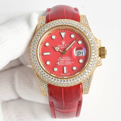 Brand-New Modified Diamond-Encrusted Rolex Submariner
