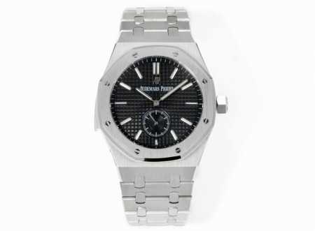 White-Black Ap Audemars Piguet Royal Oak 26591Ip Series Men's Watch Shockingly L - Click Image to Close