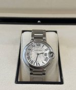 Cartier Ballon Bleu W69011Z4 Quartz movement, 36mm case diameter Pre-owned watch