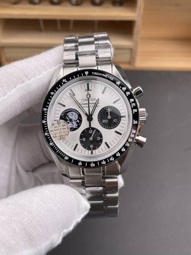 Os+ Omega Speedmaster Snoopy 50th Anniversary Edition 42Mm 3861 Movement Double