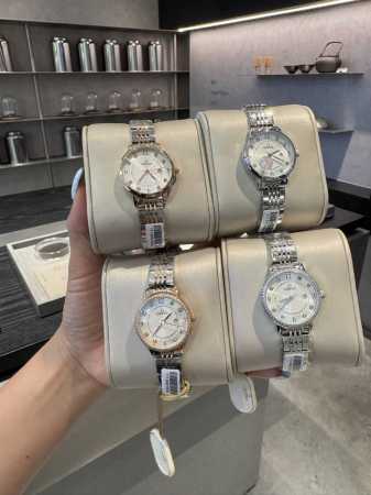 Platinum 310 steel band + 20 diamond ring + 20 Omega-Omega ladies' watch import - Click Image to Close