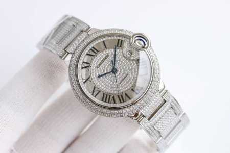 v7 Version Replica Of The Highest Luxury Cartier Cartier B33 Blue Balloon 42M - Click Image to Close