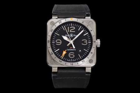 Four-hand Br Bell & Ross Br 03-93 Gmtot5 Movement: Imported automatic winding m - Click Image to Close